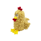 Woven Core Chubby Chicken Dog Toy – Durable Chew & Play