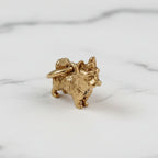 Yorkshire Terrier Silver Dog Charm