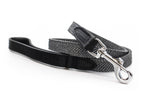 Herringbone & Leather Lead - Balmoral
