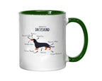 Anatomy of a Dachshund Mug Gift - Funny Dachshund Ceramic Coffee Mug For Him Or Her Dog Lover Gift MGZ416