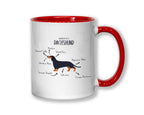 Anatomy of a Dachshund Mug Gift - Funny Dachshund Ceramic Coffee Mug For Him Or Her Dog Lover Gift MGZ416