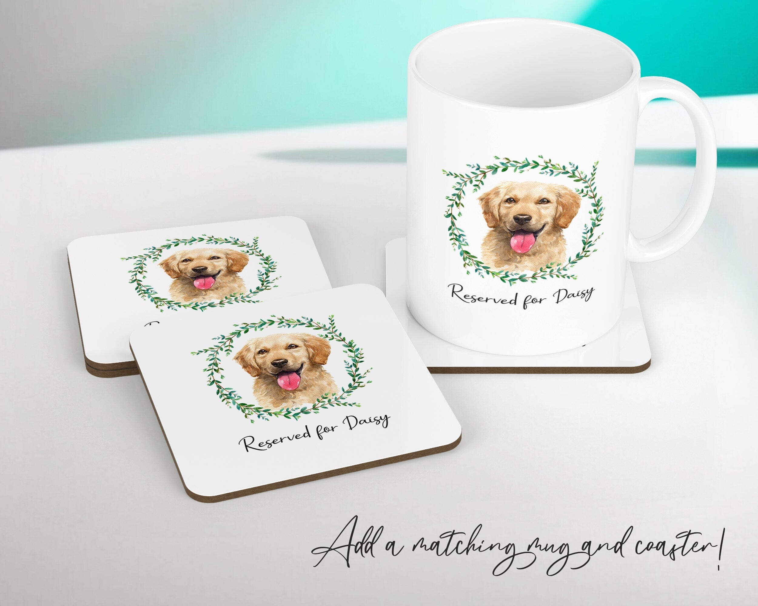 Personalised Golden Retriever Cushion Gift Reserved For Dog Mum Dad Pet Animal Design Cushion Throw Pillow Gift Christmas Decor Gift CS022