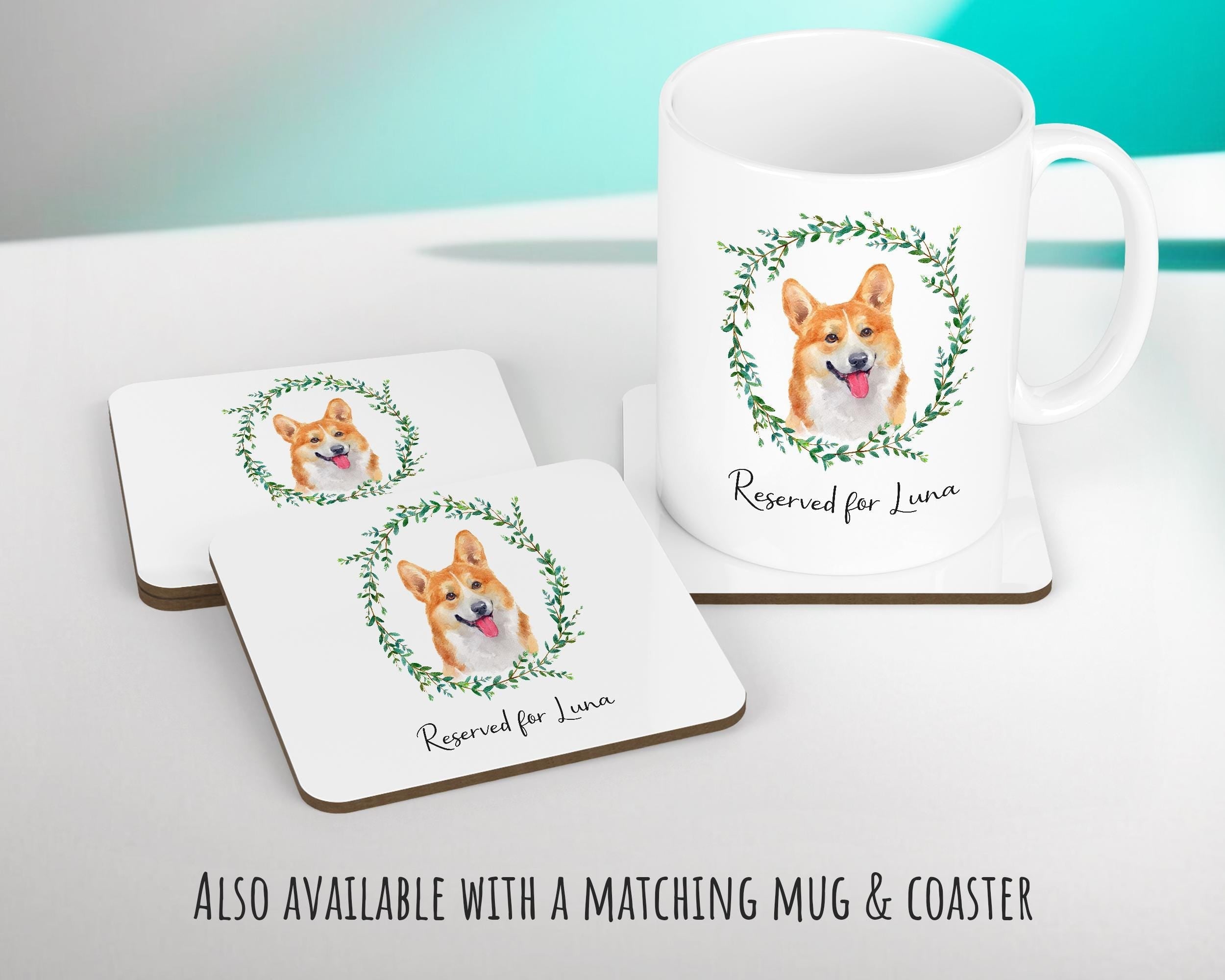 Personalised Corgi Cushion Gift Reserved For Dog Mum Dad Pet Animal Design Cushion Throw Pillow Gift Christmas Decor Gift CS024