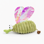 Interactive Catnip Mosquito Plush Toy with Matatabi Fruit – Bite Resistant Kitten & Cat Toy