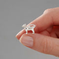 Jack Russell Terrier Silver Dog Charm