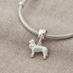 King Charles Spaniel Silver Dog Charm