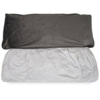 Luxury Memory Foam Crate Bed With Removable Covers | Grey