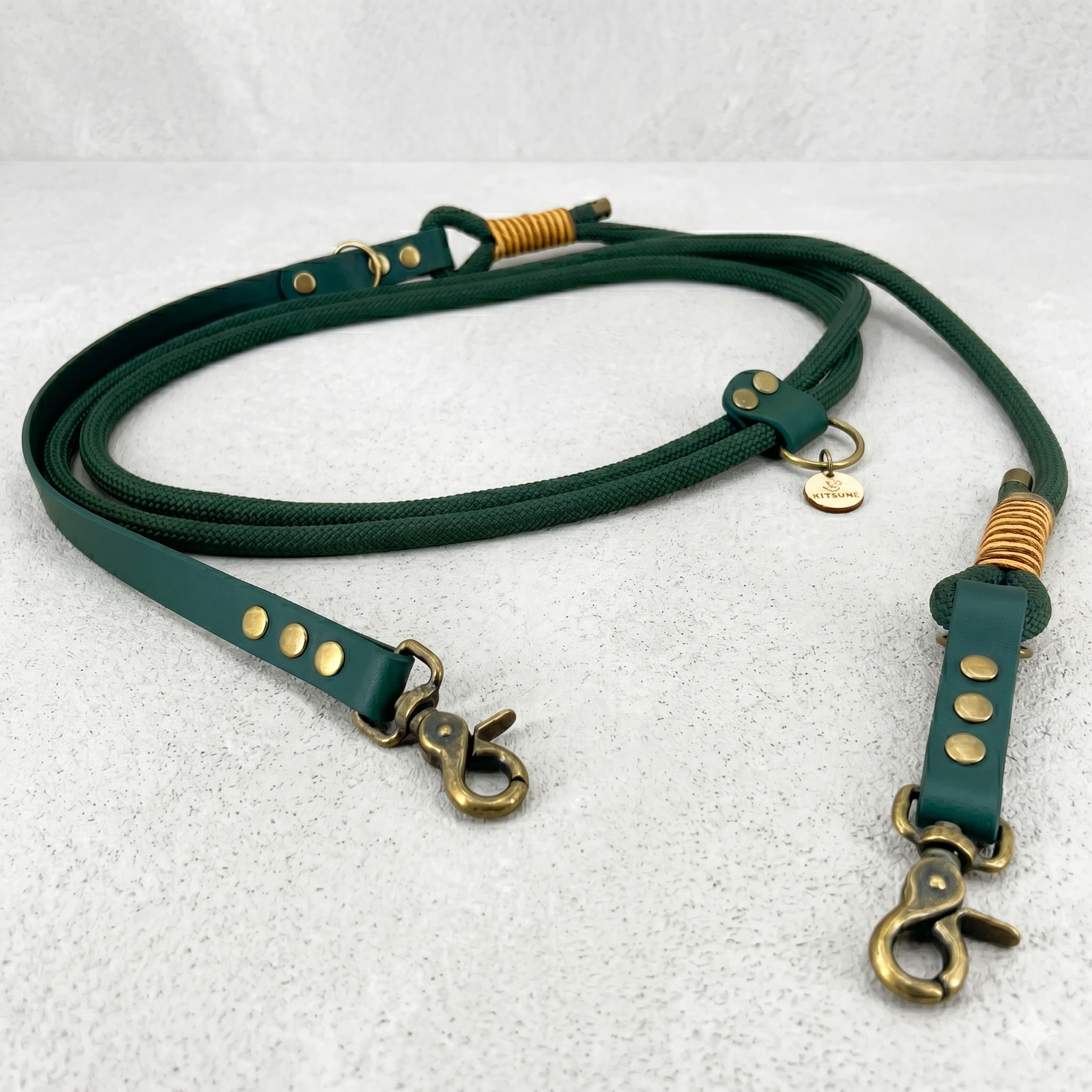 Kitsuné Multiposition Paracord & Biothane Lead