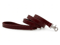 Oxblood Red Leather Dog Lead
