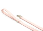 Pink Leather Dog Lead