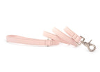 Pink Leather Dog Lead