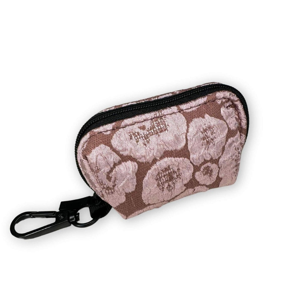 Luxe Poo Bag Holder - Mocha Petals