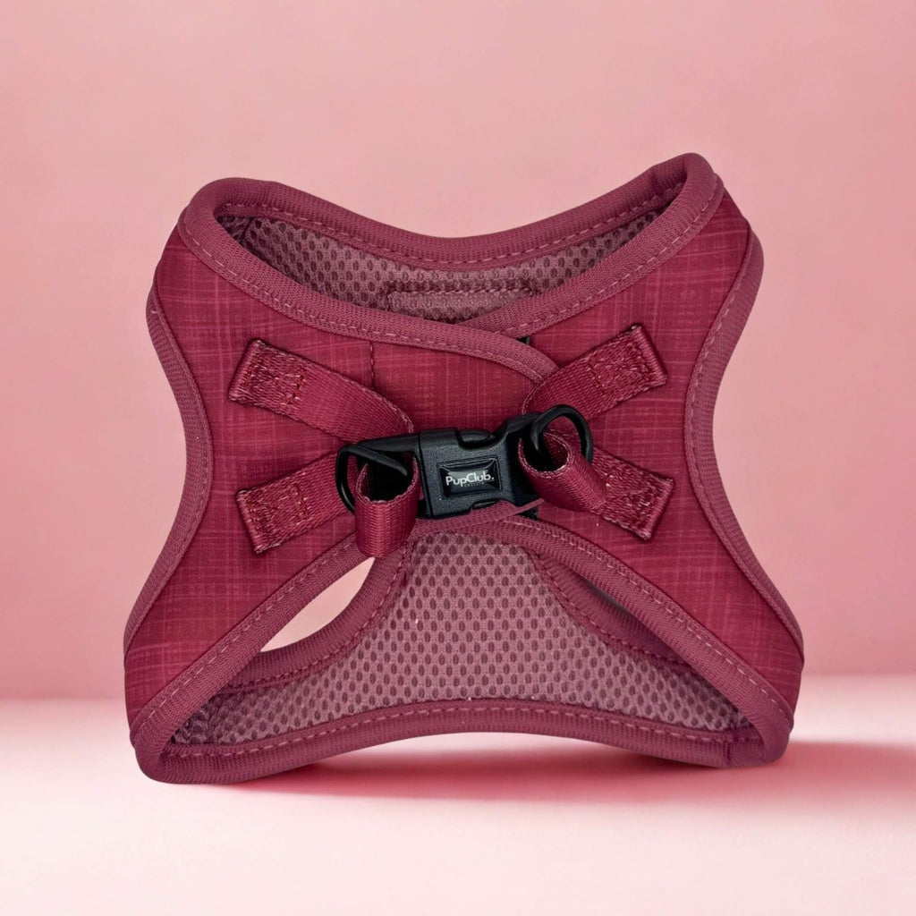 Puppy step-in Harness - Berry Red