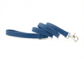 Royal Blue Leather Dog Lead