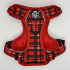 Rugged Rover™ Harness - Red Tartan