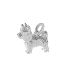 Yorkshire Terrier Silver Dog Charm